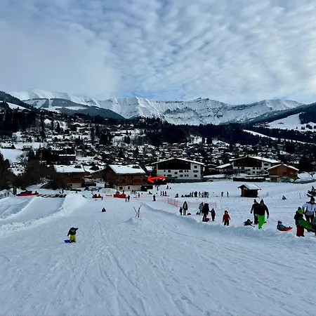 Sunny 2 Bedrooms For 4 In Jaillet, Right On The Slopes 公寓 梅杰夫