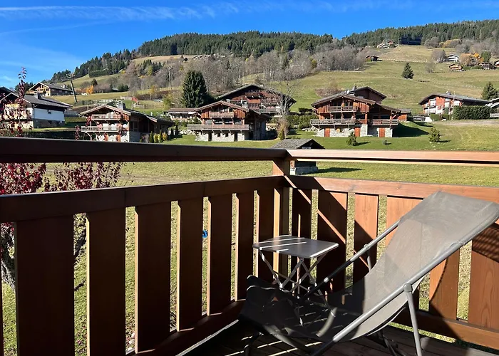 Sunny 2 Bedrooms For 4 In Jaillet, Right On The Slopes 梅杰夫